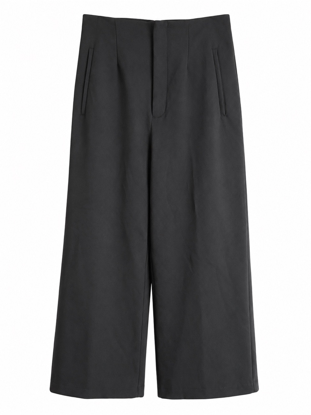 Zara Women’s Wide Leg Black Trouser Pants. Size: Medium